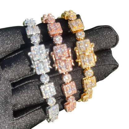 Iced Out Luxury Icon Tennis Bracelet