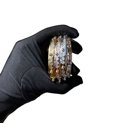 Iced Out Crystal Stacked Bracelet