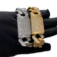 Iced Out Luxury Twisted Cuban Link Bracelet