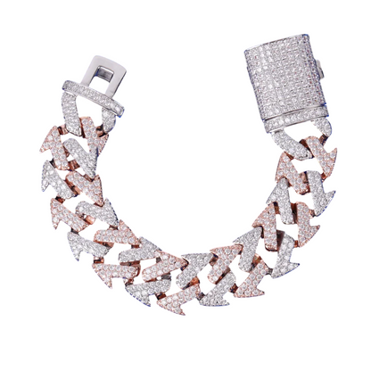 Iced Out Miami ID Cuban Link Bracelet