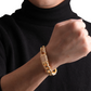 Iced Out Frost Figaro Cuban Link Bracelet