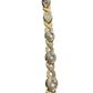 Iced Out Infinity Vision Cuban Bracelet