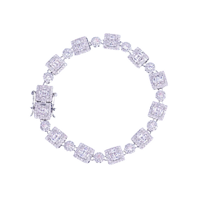 Iced Out Luxury Icon Tennis Bracelet