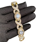 Iced Out Infinity Vision Cuban Bracelet