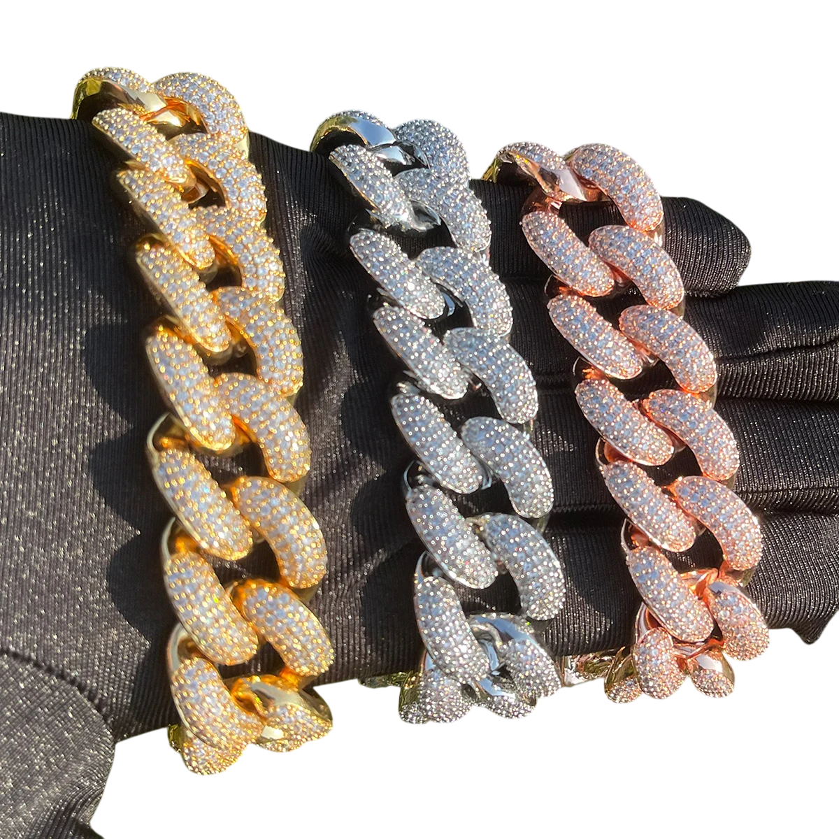 Iced Out Royal Frost Cuban Link Bracelet