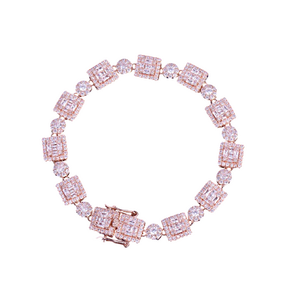 Iced Out Luxury Icon Tennis Bracelet