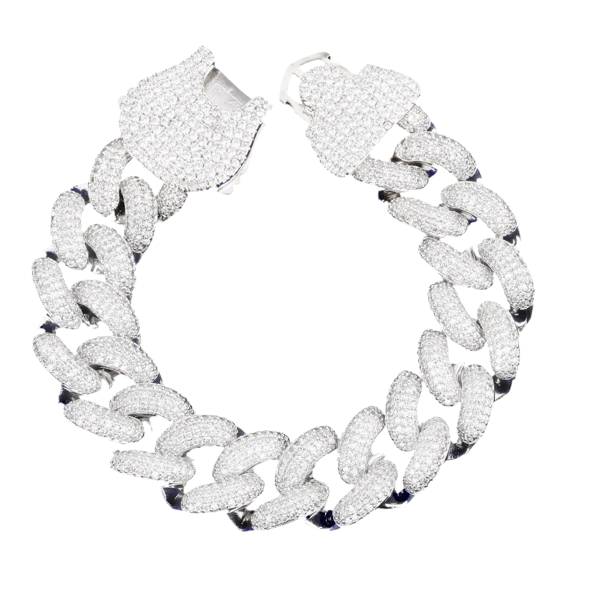 Iced Out Royal Frost Cuban Link Bracelet