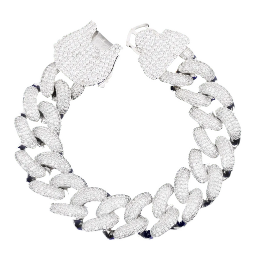 Iced Out Royal Frost Cuban Link Bracelet