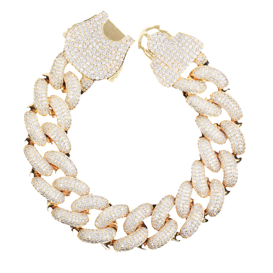 Iced Out Royal Frost Cuban Link Bracelet