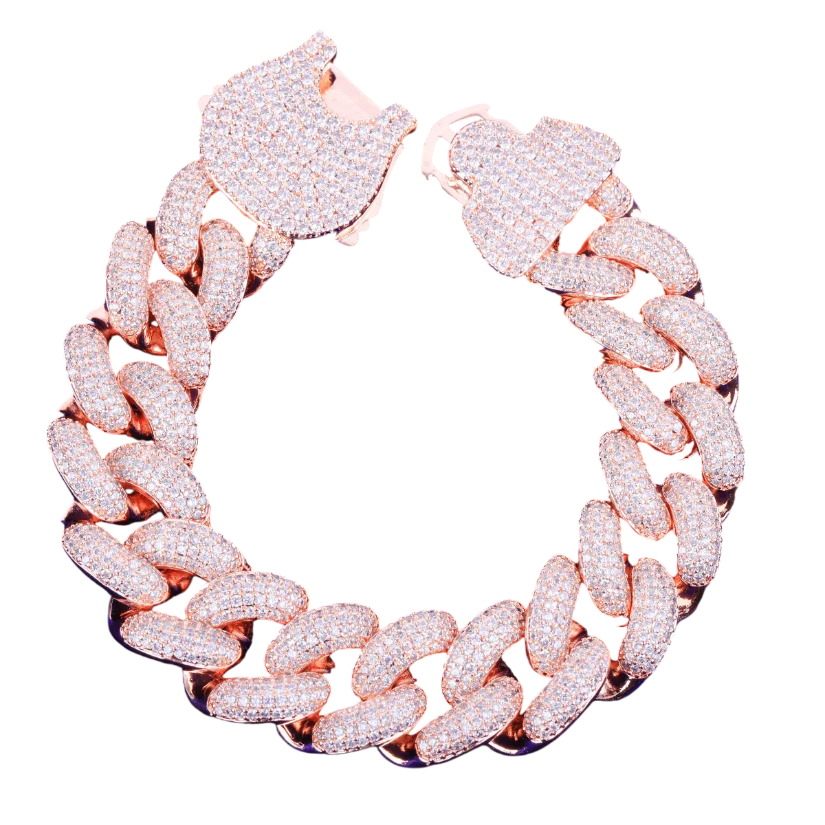 Iced Out Royal Frost Cuban Link Bracelet
