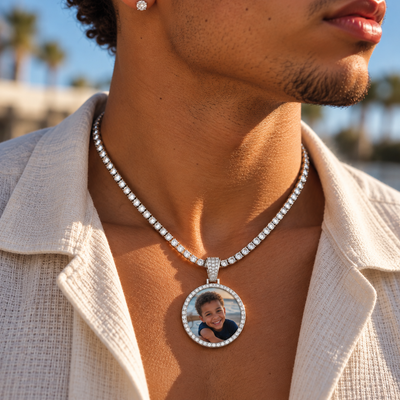 SMALL PHOTO PENDANT