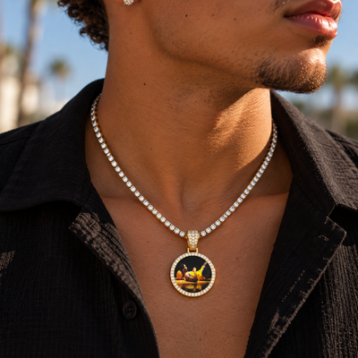SMALL PHOTO PENDANT