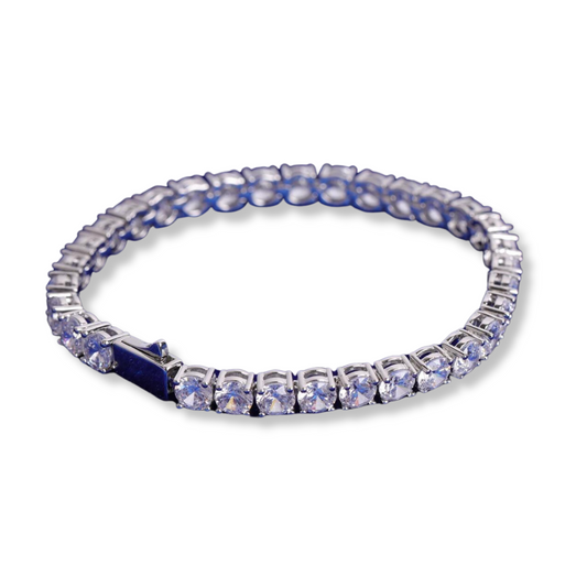 6MM ROUND CUT TENNIS BRACELET