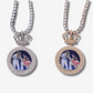 CUSTOM ICED ROYALTY CROWN PHOTO PENDANT