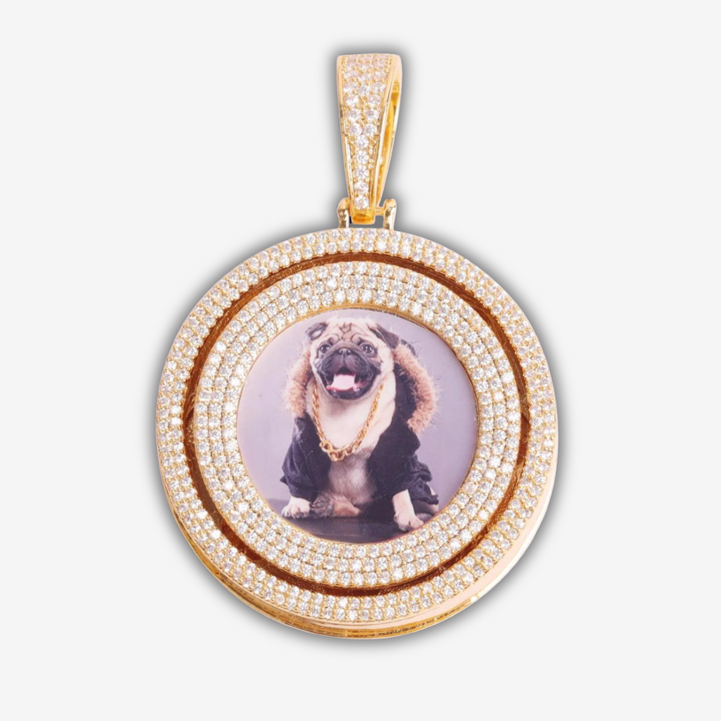 CUSTOM SPINNING PHOTO PENDANT