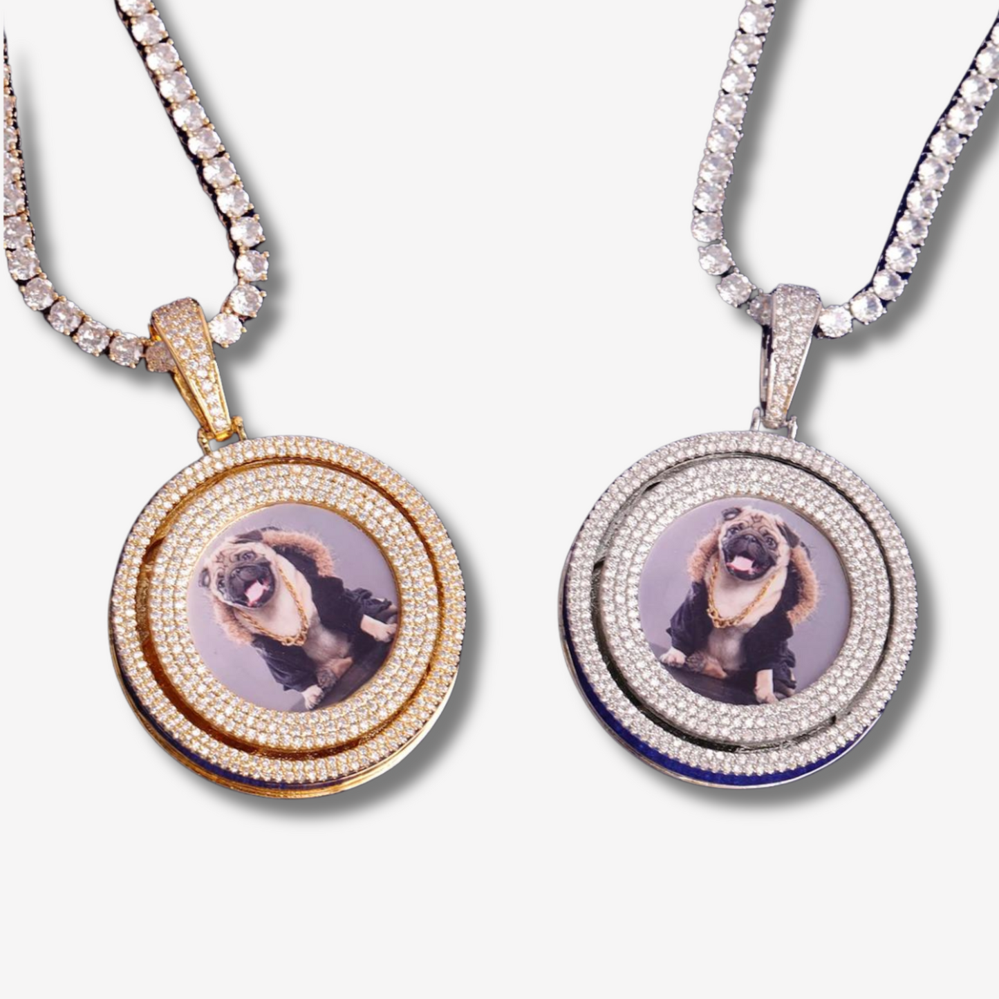 CUSTOM SPINNING PHOTO PENDANT