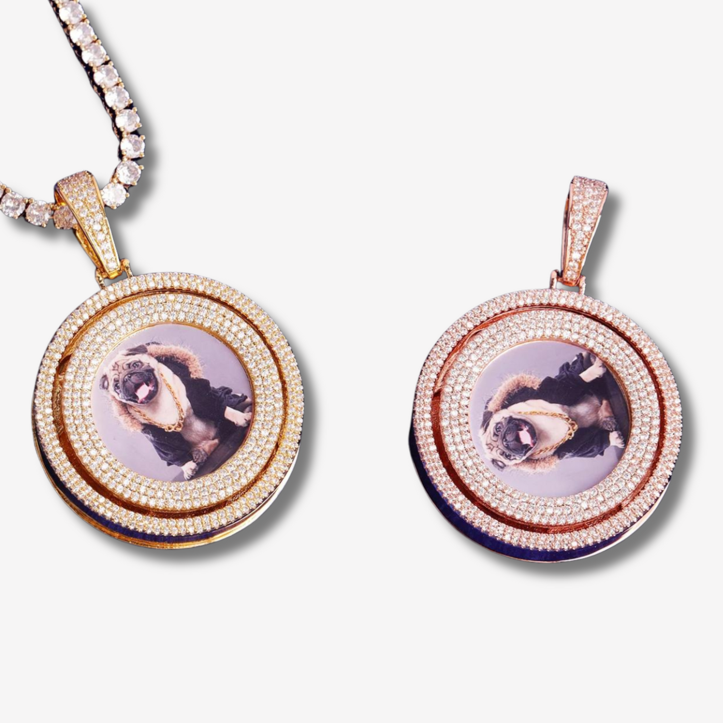 CUSTOM SPINNING PHOTO PENDANT