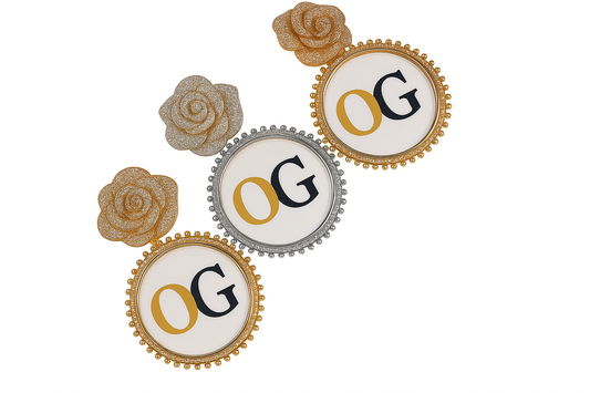 Custom Iced Out Rose Bail Medallion Photo Pendant