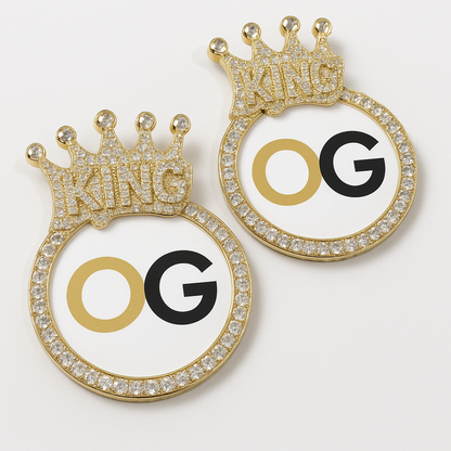 Custom Iced Out Royal Photo Pendant