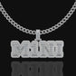 CUSTOM ICED BAGUETTE PLATE FONT
