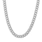 10MM ICED MIAMI CUBAN CHAIN IN WHITE GOLD