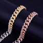 ICED MIAMI CUBAN LINK CHAIN // TRI TONE 12MM