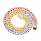 ICED MIAMI CUBAN LINK CHAIN // TRI TONE 12MM