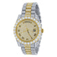 ICED OUT LOYALTY WATCH // WHITE X YELLOW GOLD
