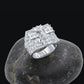JESUS BEDDED RING // WHITE GOLD