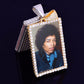 CUSTOM RECTANGULAR PHOTO PENDANT NECKLACE