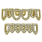 YELLOW GOLD ICED OUTLINER GRILLZ
