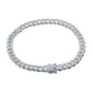 ICED OUT MIAMI CUBAN ANKLET // WHITE GOLD 8MM