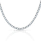 TENNIS CHOKER // WHITE GOLD 4MM