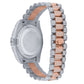 ICED OUT LOYALTY WATCH IN WHITE X ROSE GOLD