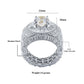 CENTER STONE RING // BAGUETTE WHITE GOLD