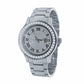 FORZA STAINLESS STEEL WATCH // WHITE GOLD