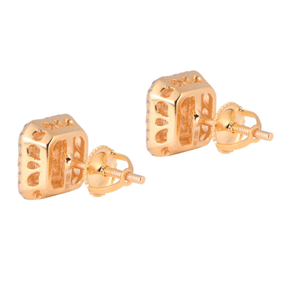 SQUARE CUT ICED // EARRINGS