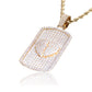 CUSTOM DOG TAG PHOTO PENDANT + CHAIN