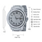 FORZA STAINLESS STEEL WATCH // WHITE GOLD