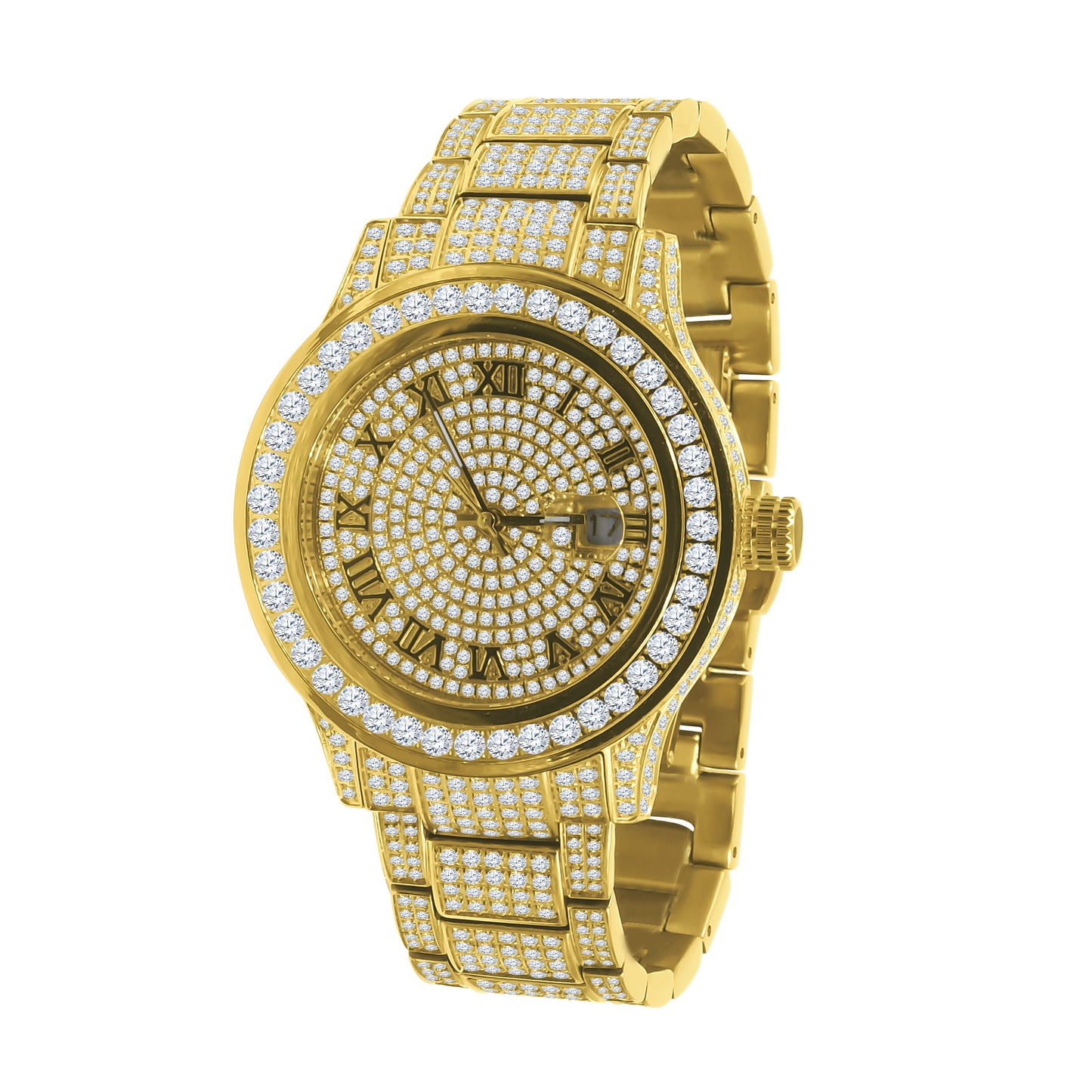 FORZA STAINLESS STEEL WATCH // YELLOW GOLD