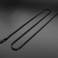 3MM ROPE CHAIN IN BLACK