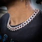 18MM ICED MIAMI CUBAN CHAIN IN ROSE GOLD