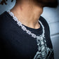 THE GEO CHAIN // WHITE GOLD 14MM