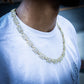 THE GEO CHAIN // YELLOW GOLD 14MM
