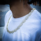 THE GEO CHAIN // YELLOW GOLD 14MM