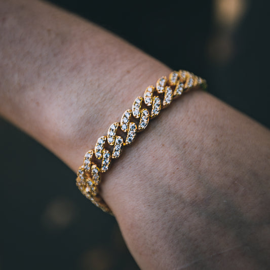 10MM ICED MIAMI CUBAN BRACELET