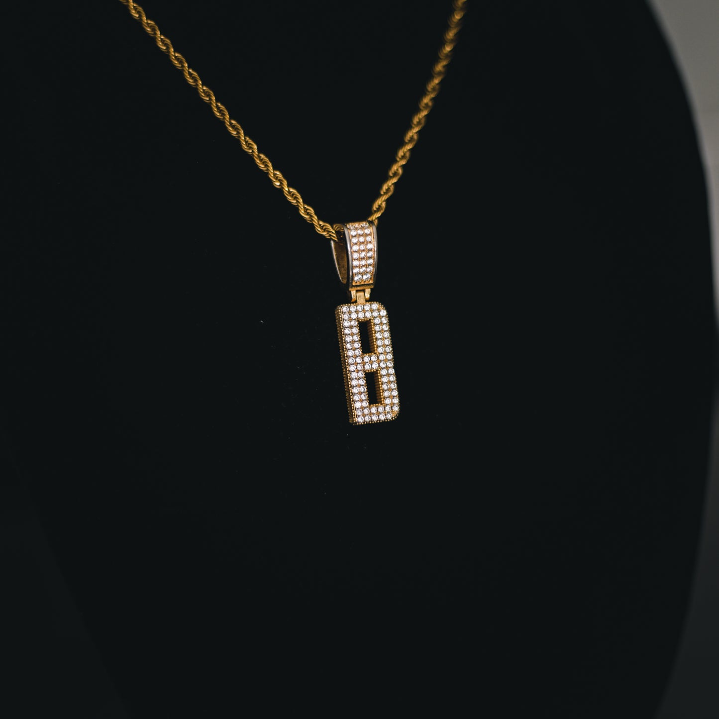 CUSTOM INITIAL PENDANT + CHAIN