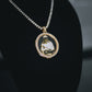 CUSTOM LARGE PHOTO PENDANT + CHAIN