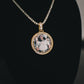 CUSTOM BAGUETTE PHOTO PENDANT + CHAIN