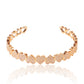 WOMENS ICED HEART BRACELET